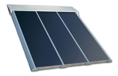Capteur SLIMSOL : Capteur solaire thermique léger, à montage rapide en intégration toiture.